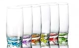 6x Trinkgl�ser Saftgl�ser Wassergl�ser Coral Longdrinkgl�ser ADR25