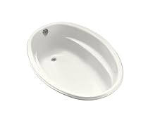 KOHLER K-1147-0 6040 Oval Bath, White