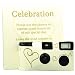 10 IVORY AND GOLD WEDDING PARTY DISPOSABLE CAMERAS