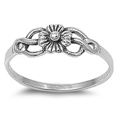 Sterling Silver Ring - Sizes: 4-10