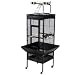 Prevue Pet Products Wrought Iron Select Bird Cage Black Hammertone 3151BLK