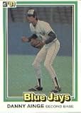 1981 Donruss Danny Ainge Rookie Baseball Card #569 - Shipped In Protective Display Case!