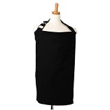 Bebe Au Lait Nursing Cover, Eyelet Black by Bebe au Lait