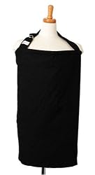 Bebe Au Lait Nursing Cover, Eyelet Black