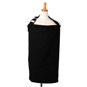 Nursing Cover Black Eyelet