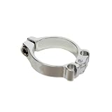 Origin8 Clamp-On Frame Cable Stop, Double, 28.6mm Silver