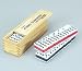 Jumbo D-6 Black/White W/Spinner In Wooden Box - Dominoes Double 6