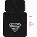Search : Superman DC Comics Silver Flake 2 Pc Floor Mats Set