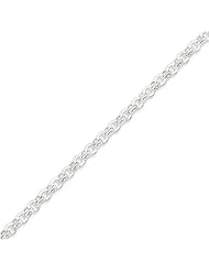 Sterling Silver 4mm Rolo Bomb Chain - 20 Inch