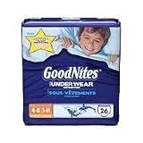Goodnites Boys Underpants for Nighttime, Mega Pack, Small/Medium, 26 ea