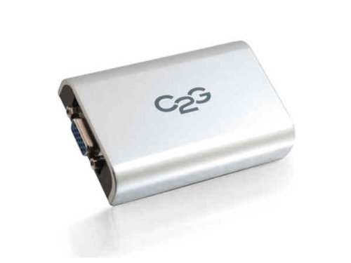 C2G / Cables To Go 30545 USB to VGA Adapter Up to 1080P
