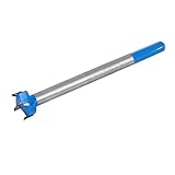 uxcell　蝶番ボーリングビット　ヒンジドリル　シルバートーン　ブルー　19mm直径　1個