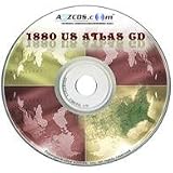 1880 U.S. Atlas CD