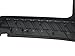 Rear Step Bumper Top Pad Black With Sensor Hole For 2013-2016 Ford Super Duty FO1191139