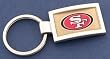 San Francisco 49ers Curved Key Chain