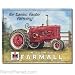 Farmall McCormick Easier Faster Farming Metal Sign
