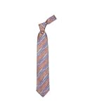 Missoni Variegated Bands Woven Silk Tie Orange