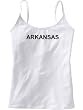 ARKANSAS - State-series - White Women's / Girls Camisole (Girlie / Babydoll)