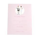 Darling Duo Save the Date Cards 25 ct. - Pink