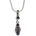 Pendant Chain Sterling Silver Multi Gemstone Jewelry 1.75 inches (gpndt043)