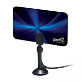 Exclusive Supersonic SC-607 Flat Digital HDTV Antenna With VHF and UHF Frequency Range By SUPERSONIC