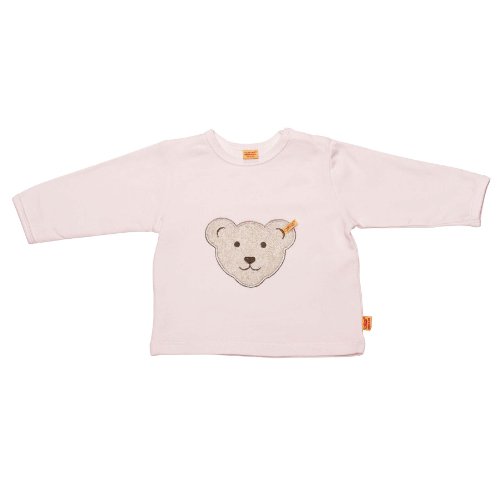 Steiff Unisex - Baby Basic Sweatshirt 0002833, Gr. 56, Rosa (barely pink 2560) Preisvergleich