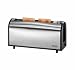 Severin AT 2582 Automatik-Langschlitztoaster Edelst.-gebürst.-schw.