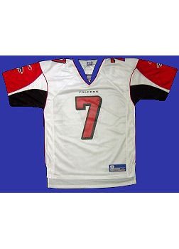 Atlanta Falcons Michael Vick Sale Replica NFL Equipment Youth White Jersey, Size= Small