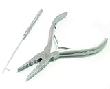 Attach Remover Pliers Clamp Tool for Micro Ring Link Tube Beads I Tip Stick Hair Extensions