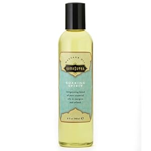 Massage Oil Kamasutra Soaring Spirit for sensual intimacy 8oz Updated Formula New Bottle