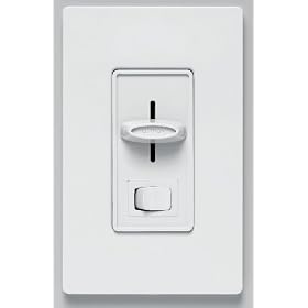 Lutron Dimmers S600P 600W Preset Dimmer White Skylark single-locations Lighting by Lutron