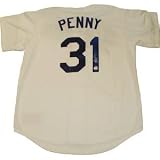 Brad Penny Signed Los Angeles Dodgers Jersey