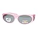 Womens Polarized Fit Over Glasses Sunglasses Oval Rhinestone Frame