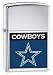 Sporting Goods : Dallas Cowboys NFL Brushed Chrome Lighter by Zippo
