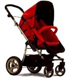 First Wheels City Elite Single Pushchair - Red