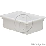 Food Storage Box 18'' x 26'' x 9 '' deep White
