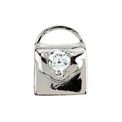 Kera Cubic Zirconia Purse Bead