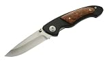 Review Herbertz, Solingen  / Herbertz Lock Knife, AISI 420, Aluminium, wooden Handle, Clip