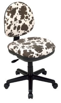 OSP Work Smart Palomino Fabric Animal Print Desk Chairs DH3400243