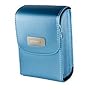 Olympus Satin Camera Carrying Case with Magnetic Closure (Metallic Blue)