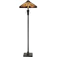 Quoizel TF885F Stephen 2 Light Tiffany Floor Lamp