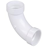 Buy NIBCO 4807-LT Series PVC DWV Pipe Fitting, 90 Degree Elbow, Hub