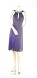 BCBG BLACK JERSEY & VELVET JEWELLED DRESS NEW S