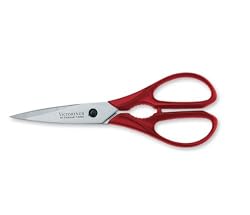 Victorinox Cutlery 4-Inch Kitchen Shear, Red Poly Handle