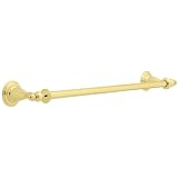 Liberty Hardware 75018-PB Delta Victorian - Delta 3.59 Inch Towel Holder - Polished Brass