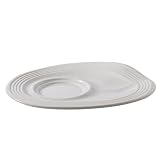 Revol Froisses RSO0118-1 Cappuccino Saucer, 6.75 x 5.25