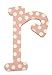 My Baby Sam Polka Dot Letter r, Pink/White