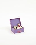 STORAGE BOX 31L X 22W X 13HCM - LILAC & PINK