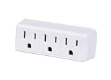 Cords, Wires & Accessories: Maxxima MEW-3 3 Outlet Grounded Adaptor Plug