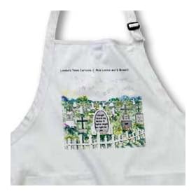 Londons Times Funny Medicine Cartoons - Lipitor Epitath - Aprons